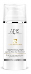APIS Professional- Rozświetlający krem ze złotą algą, perłą i kawiorem 100 ml