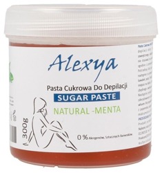 Alexya Pasta cukrowa do depilacji MIĘTA 300g