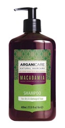 ArganiCare Hair Shampoo MACADAMIA Szampon do włosów z olejem makadamia 400ml