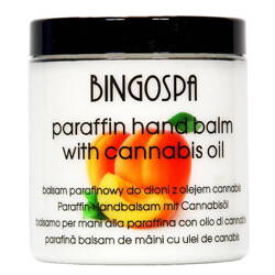 BingoSpa Balsam parafinowy do dłoni z olejkiem Cannabis 250g