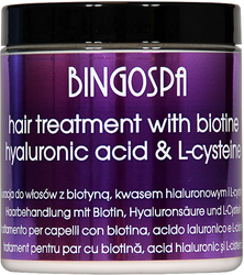 BingoSpa kuracja do włosów z biotyną, kwasem hialuronowym i L-cysteiną 250g
