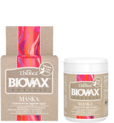Biovax Botanic Intensywnie regenerująca maska do włosów z maliną moroszką 250ml