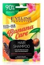 Eveline Cosmetics Food for Hair szampon do włosów Banana Care 20ml
