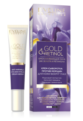 Eveline Cosmetics Gold&Retinol przeciwzmarszczkowy krem-serum pod oczy i na powieki 20ml