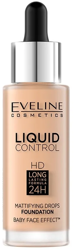 Eveline Cosmetics Liquid Control HD matujący podkład do twarzy 011 Natural 32ml
