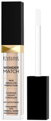 Eveline Cosmetics Wonder Match Concealer korektor w płynie 05 PORCELAIN 7ml