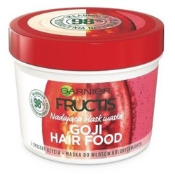 Garnier Fructis Goji Hair Food Nadająca blask maska do włosów 390ml