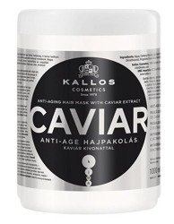 Kallos Anti-Aging Hair Mask With Caviar Ekstrakt - Maska do włosów z ekstraktem z kawioru 1000ml