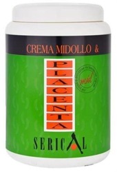 Kallos Serical Crema Midollo & Placenta - Maska do włosów 1000ml