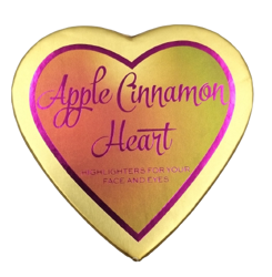 Makeup Revolution Apple Cinnamon Heart Rozświetlacz do twarzy