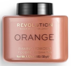 Makeup Revolution Baking Powder ORANGE Puder sypki pomarańczowy 35g