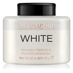 Makeup Revolution Lace Baking Powder WHITE Puder sypki 35g