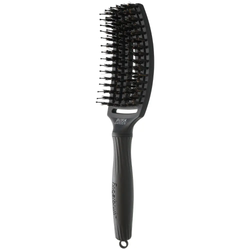 Olivia Garden Finger Brush Combo Szczotka do włosów - MEDIUM (full black)