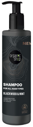 Organic shop MEN Shampoo for all hair types Szampon dla mężczyzn do wszystkich rodzajów włosów 280ml