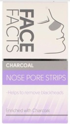 Pretty Smooth Charcoal Nose Pore Strips Oczyszczające płatki na nos 6szt.