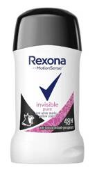 Rexona Women Invisible Pure Antyperspirant w sztyfcie dla kobiet 48h 40ml