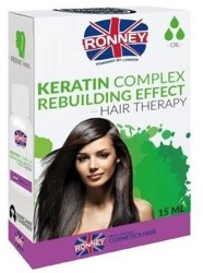 Ronney KERATIN Complex Odbudowujący olejek do włosów 15ml