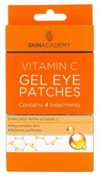 SkinAcademy Gel Eye Patchs Vitamin C Płatki żelowe pod oczy z Witaminą C 4pary