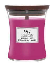 WoodWick świeca średnia Wild Berry&Beets 275g