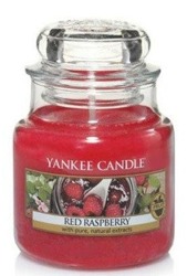 Yankee Candle Red raspberry Świeca zapachowa słoik mały 104g