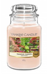 Yankee Candle Świeca zapachowa Słoik duży Tranquil Garden 623g