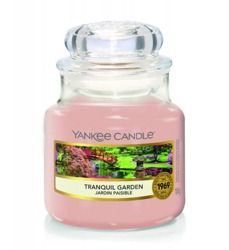 Yankee Candle Świeca zapachowa Słoik mały Tranquil Garden 104g