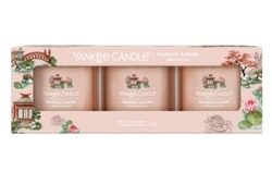 Yankee Candle Zestaw mini świec zapachowych Tranquil Garden 3x37g