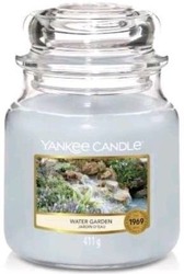 Yankee Candle świeca zapachowy słoik średni Water Garden 411g