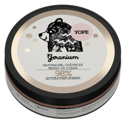 Yope Naturalne masło do ciała odżywcze Geranium 200ml