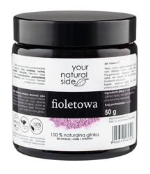 Your Natural Side Glinka fioletowa 50g