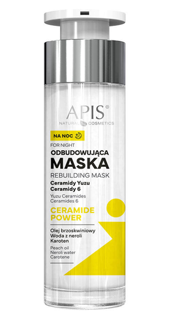 APIS Ceramide Power Odbudowująca maska na noc 50ml