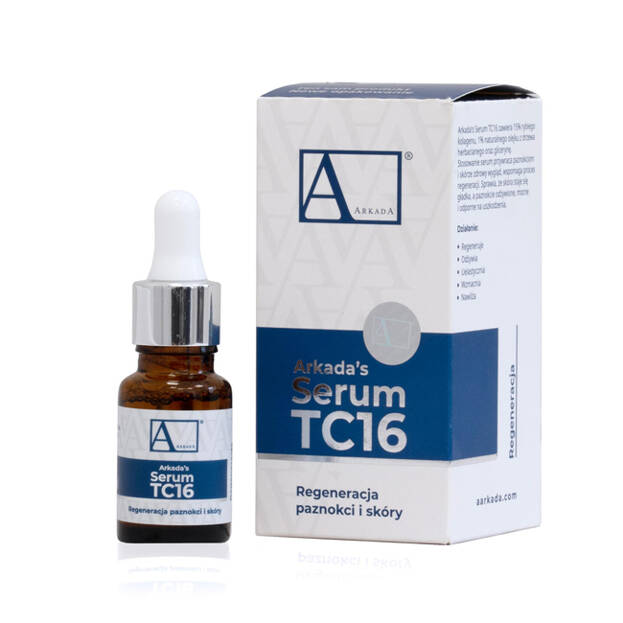 Arkada Serum TC16 Regeneracja paznokci i skóry - serum kolagenowe 11ml