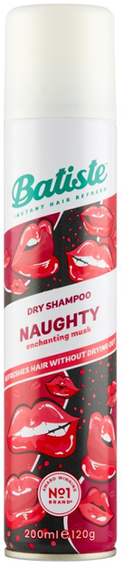 BATISTE DRY SHAMPOO Suchy szampon do włosów - NAUGHTY 200ml