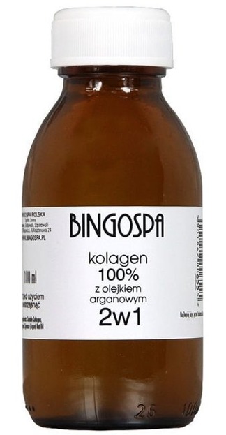 BingoSpa Kolagen 100% z olejkiem arganowym 100ml