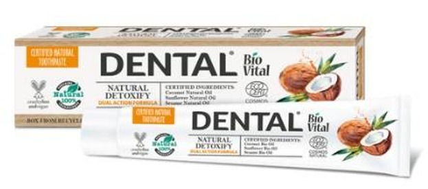 DENTAL Bio Vital pasta do zębów Detoksykująca 75ml 