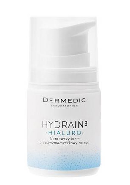 DERMEDIC Hydrain3 Naprawczy krem przeciwzmarszczkowy na noc 50ml