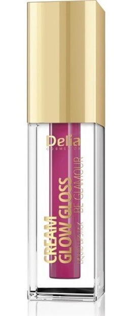 Delia Be Glamour Cream Glow Gloss liquid lipstick Płynna pomadka do ust 506 5g