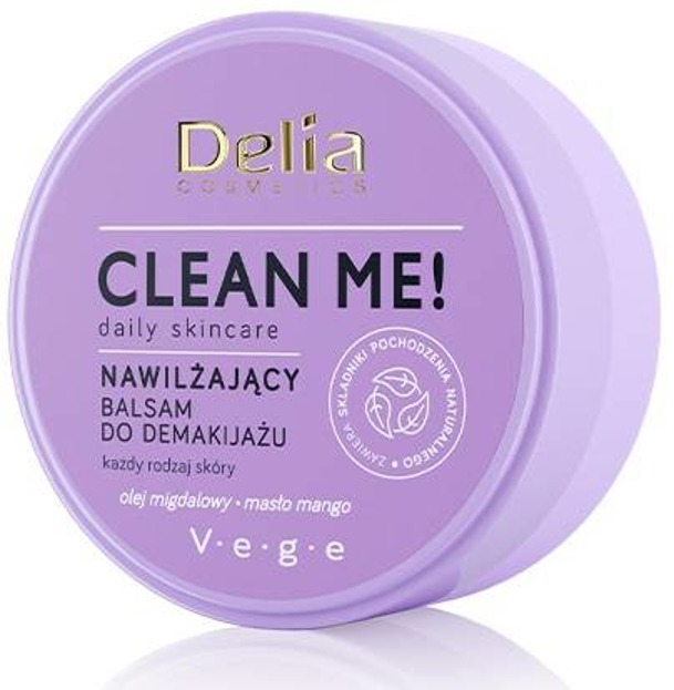 Delia Clean Me! nawilżający balsam do demakijażu 40g