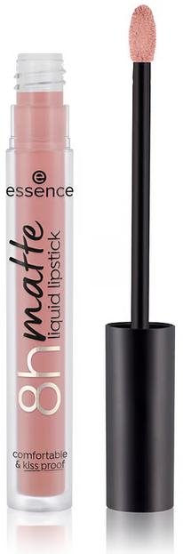 Essence 8h Matte Liquid Lipstick pomadka w płynie 03 Soft Beige 2,5ml