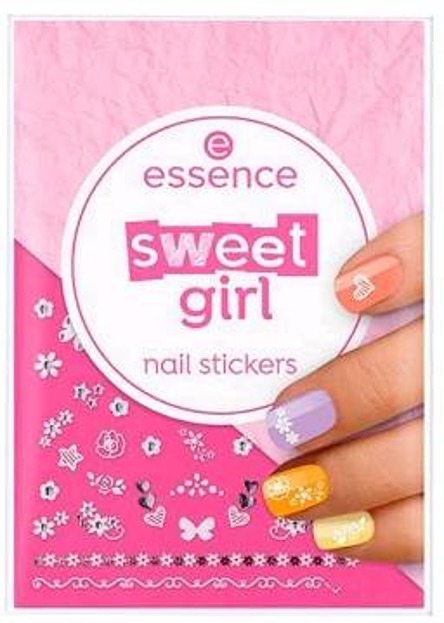 Essence Nail Stickers SWEET GIRL Naklejki do paznokci 44szt.