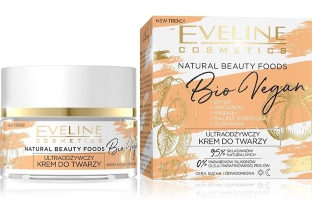 Eveline Cosmetics Bio Vegan Ultraodżywczy krem do twarzy 50ml