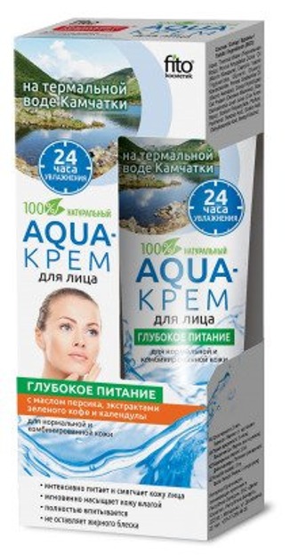 Fitokosmetik Aqua Krem do twarzy do cery normalnej i mieszanej Głębokie odżywienie 45ml