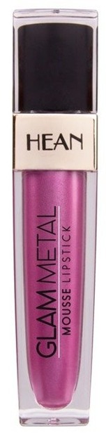 HEAN GLAM METAL Mousse Lipstick Metaliczna pomadka w płynie 505 PINKY DIVINE