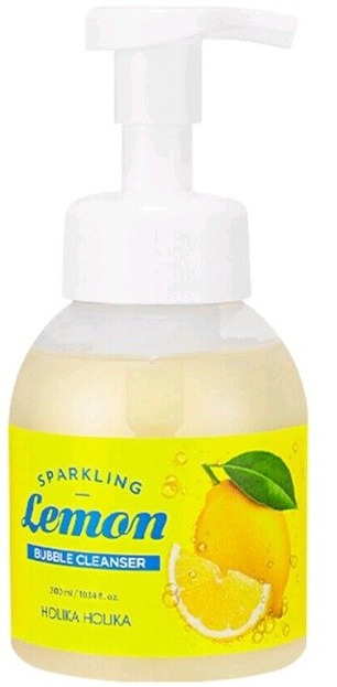 Holika Holika Sparkling Lemon - Bubble Cleanser Oczyszczająca piana do mycia twarzy 300ml