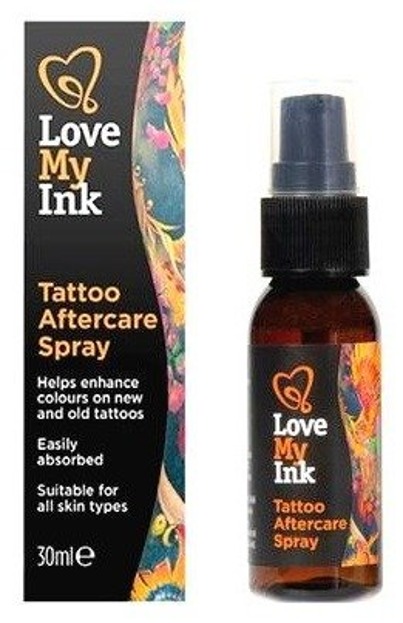 Love My INK Tattoo Aftercare Spray Spray ochronny do pielęgnacji tatuażu 30ml