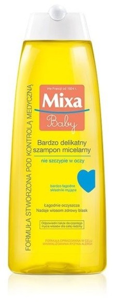 Mixa Baby Bardzo delikatny szampon micelarny 250ml