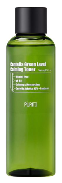 PURITO Centella Green Level calming toner Tonik na bazie wąkroty azjatyckiej 200ml