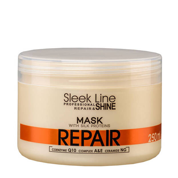 STAPIZ SLEEK LINE REPAIR Maska regenerująca do włosów 250ml