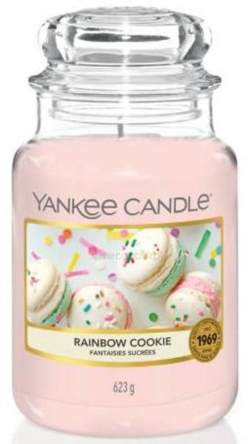 Yankee Candle Świeca zapachowa Słoik duży  Rainbow Cookie 623g