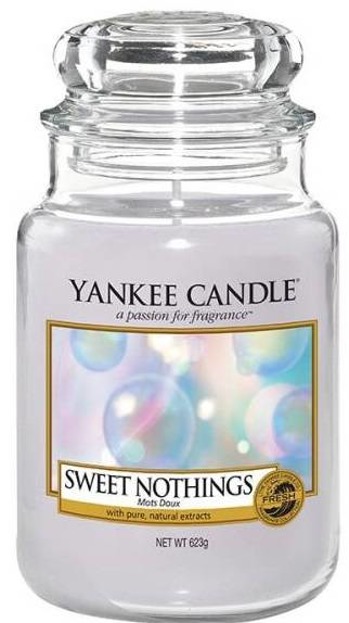 Yankee Candle Świeca zapachowa Słoik duży Sweet Nothing 623g